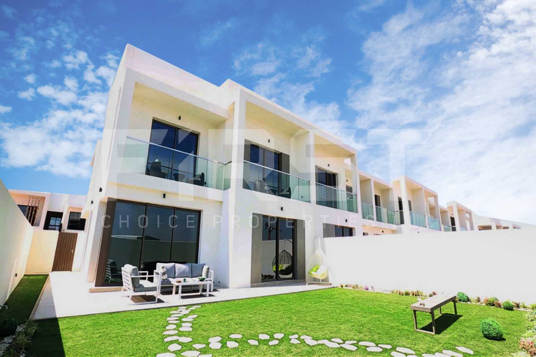 External Photo of 3 Bedroom Townhouse Type 3EA in Yas Acres Yas Island Abu Dhabi UAE (3).jpg