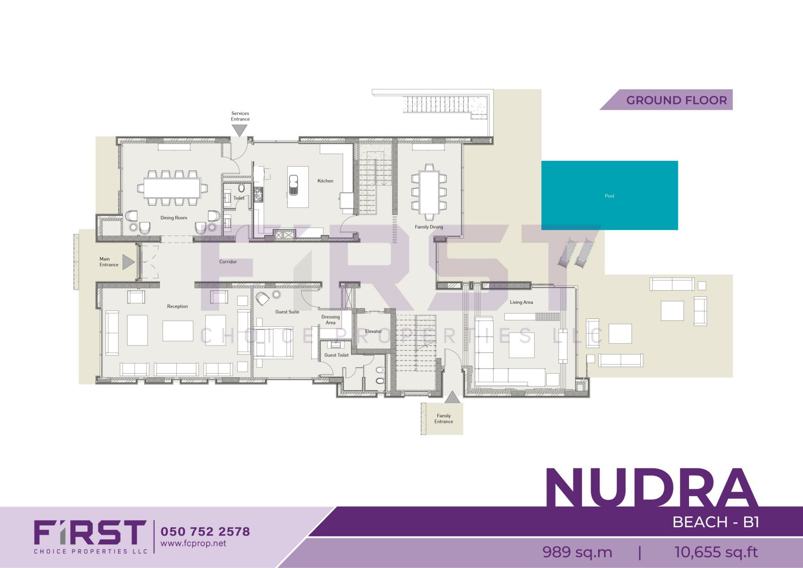 Floor Plan of Beach B1 Nudra Saadiyat Cultural District Saadiyat Island Abu Dhabi UAE 989 sq.m 10,655 sq.ft (1).jpg