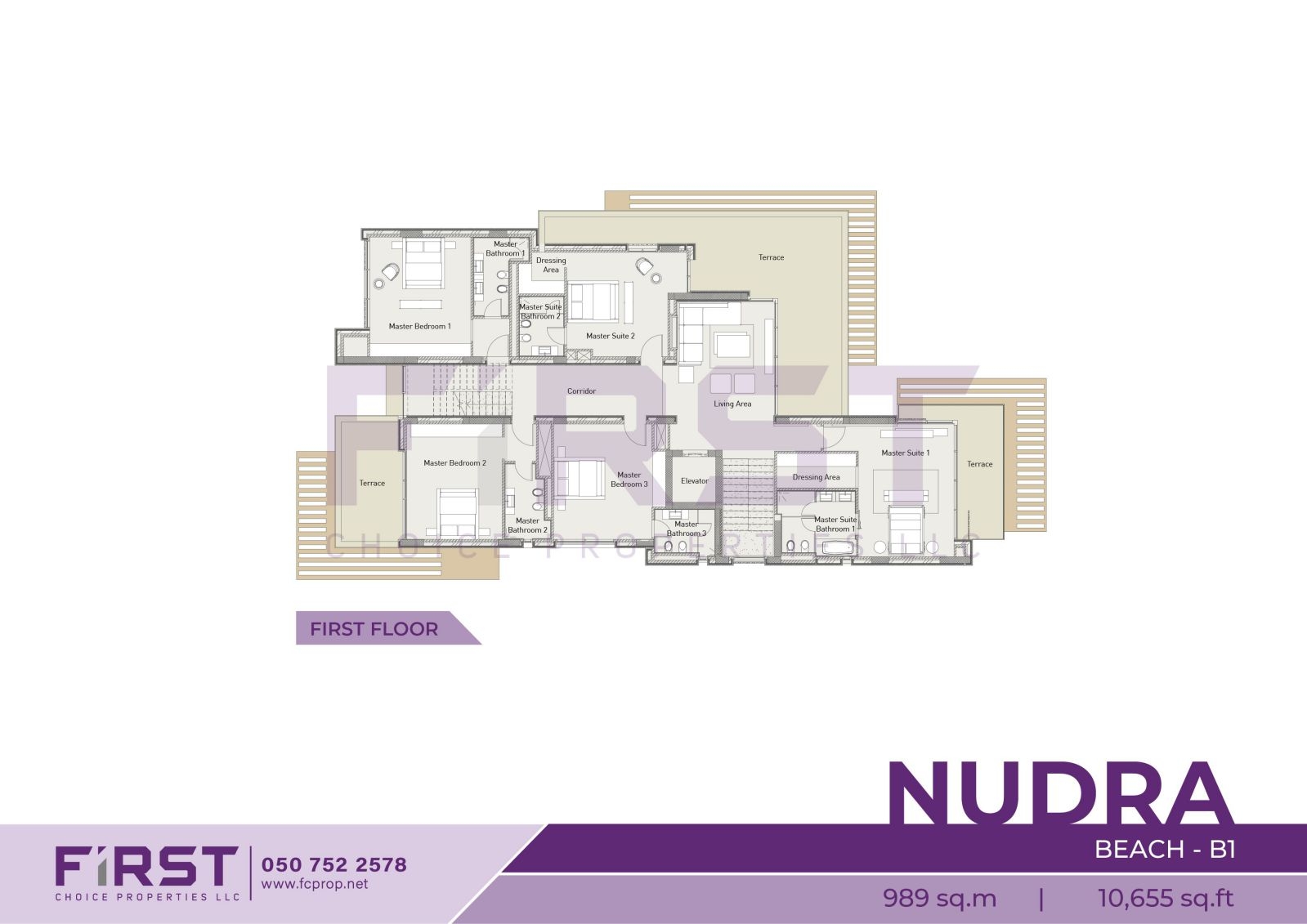 Floor Plan of Beach B1 Nudra Saadiyat Cultural District Saadiyat Island Abu Dhabi UAE 989 sq.m 10,655 sq.ft (4).jpg