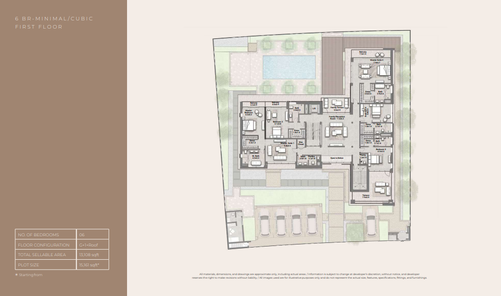 Floor Plan 6 Bedroom Villa - Minimal - CUBIC - FIRST FLOOR.PNG