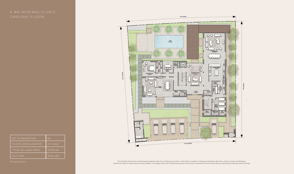 Floor Plan 6 Bedroom Villa - Minimal - CUBIC - GROUND FLOOR.PNG
