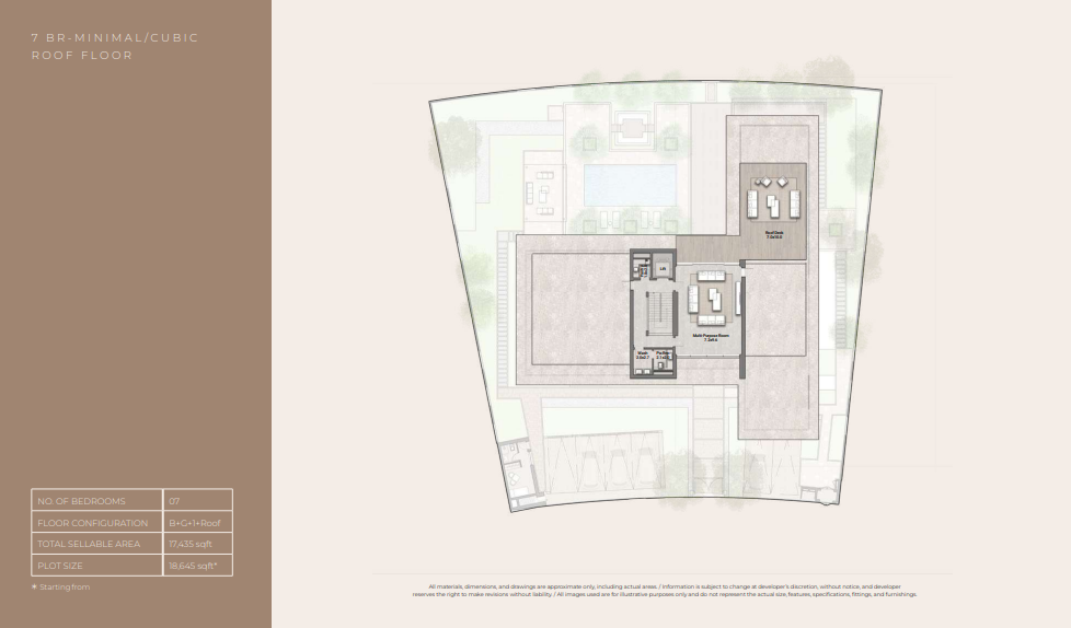 Floor Plan 7 Bedroom Villa - Minimal - CUBIC - Roof Floor.PNG