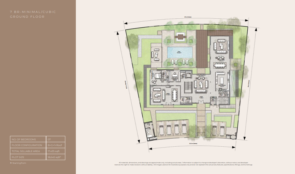 Floor Plan 7 Bedroom Villa - Minimal - CUBIC - Ground Floor.PNG