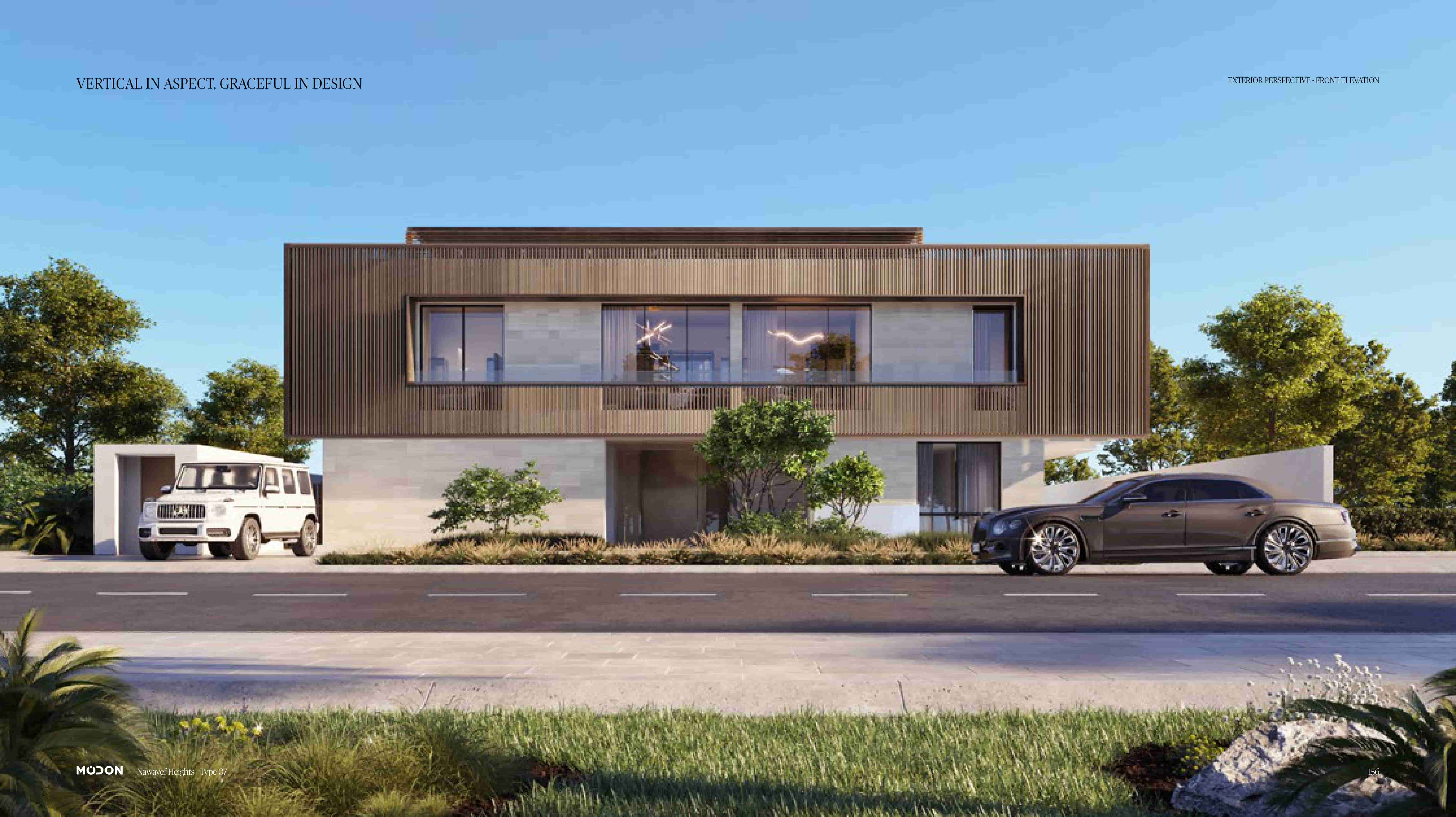 Opulent 7-bedroom mansion offering formal dining, home office, spa zone, and expansive terraces with sea views.